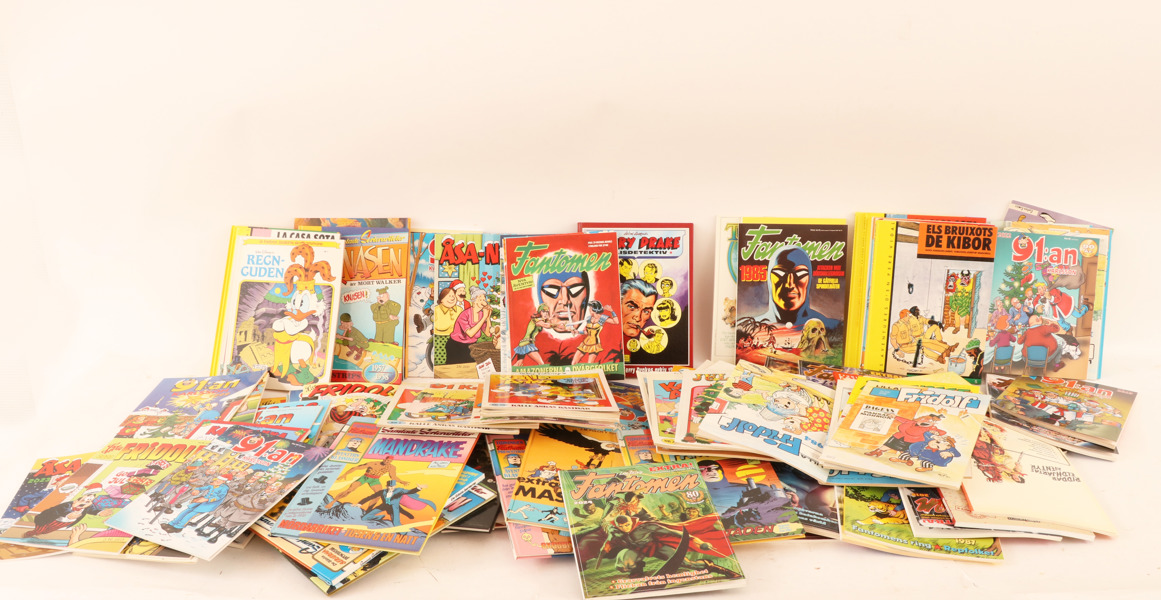 Parti serietidningar, mestadels 2000-tal