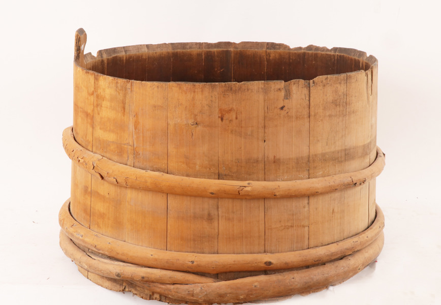 Stor vattentunna, allmoge, 17/1800-tal