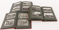 Brevkortsalbum 3st med bilder, 1900-talets första hälft