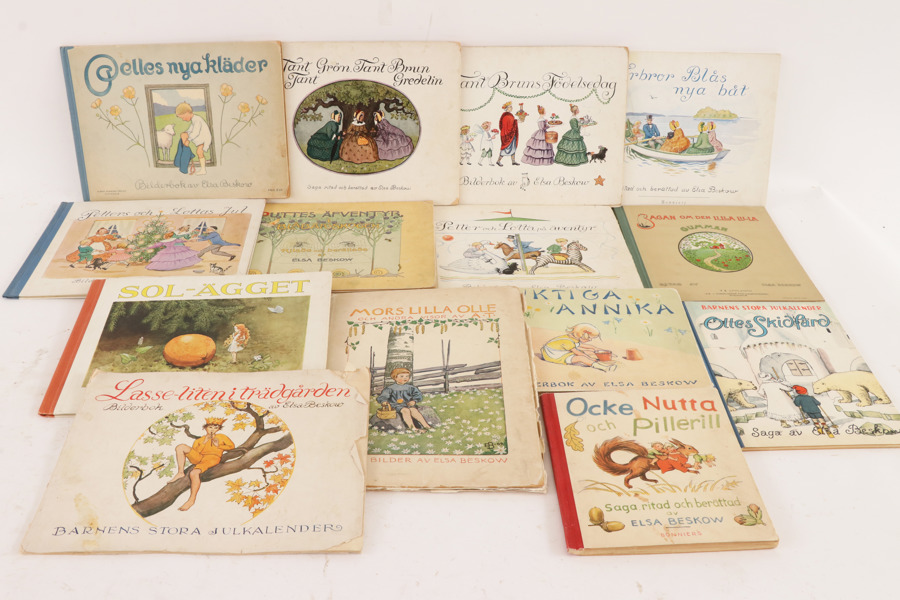 Parti barnböcker, Elsa Beskow