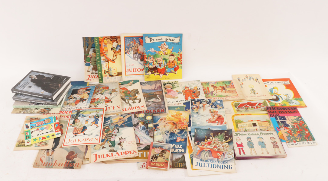Parti äldre barnböcker, m.m.