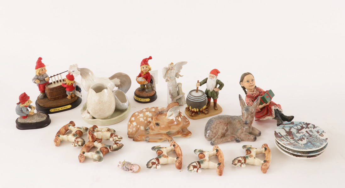 Parti figuriner, m.m.