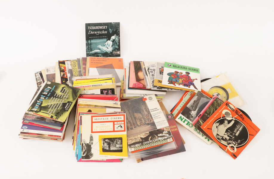 Parti EP-skivor och singlar