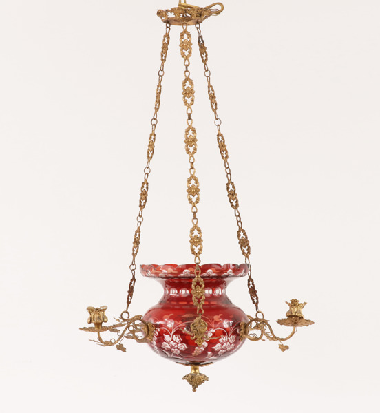 Ljusampel, nyrokoko, 1800-talets andra hälft