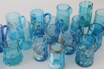 Glas 19 delar, tidigt 1900-tal