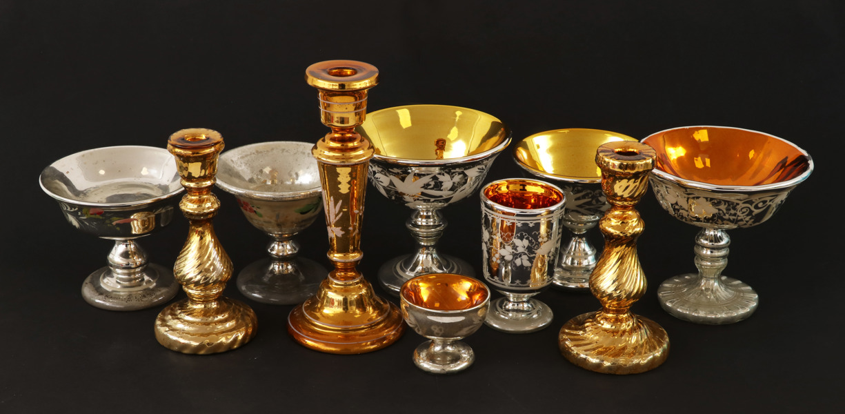 Glas 10 delar, omkring år 1900