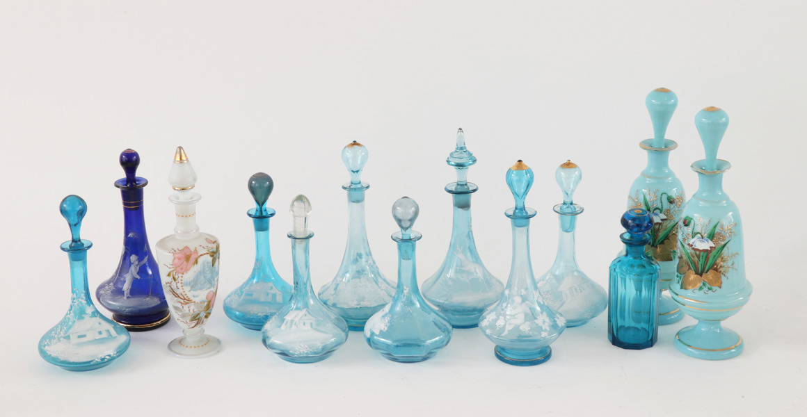 Flakonger 13st, omkring år 1900