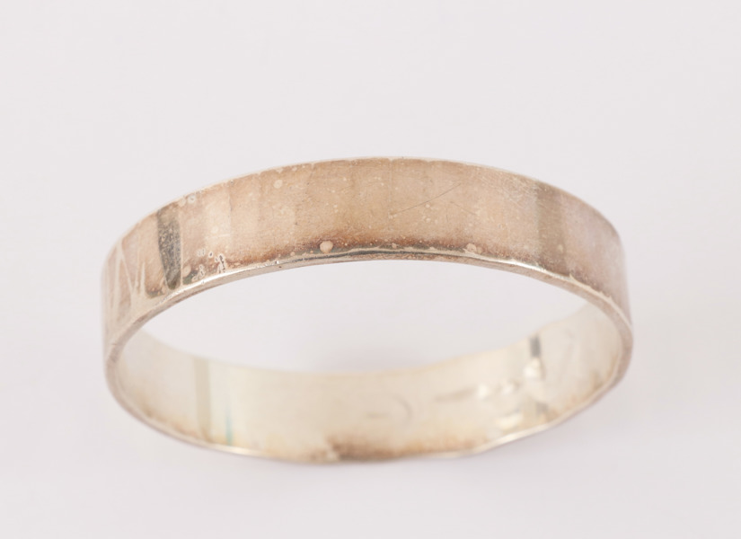 Armring i sterlingsilver, Owe Johansson, Stockholm, 1975