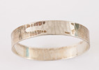 Armring i sterlingsilver, Owe Johansson, Stockholm, 1970
