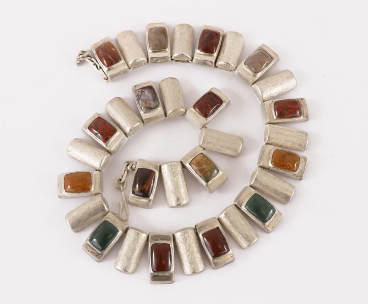 Halsband i sterlingsilver, Indonesien