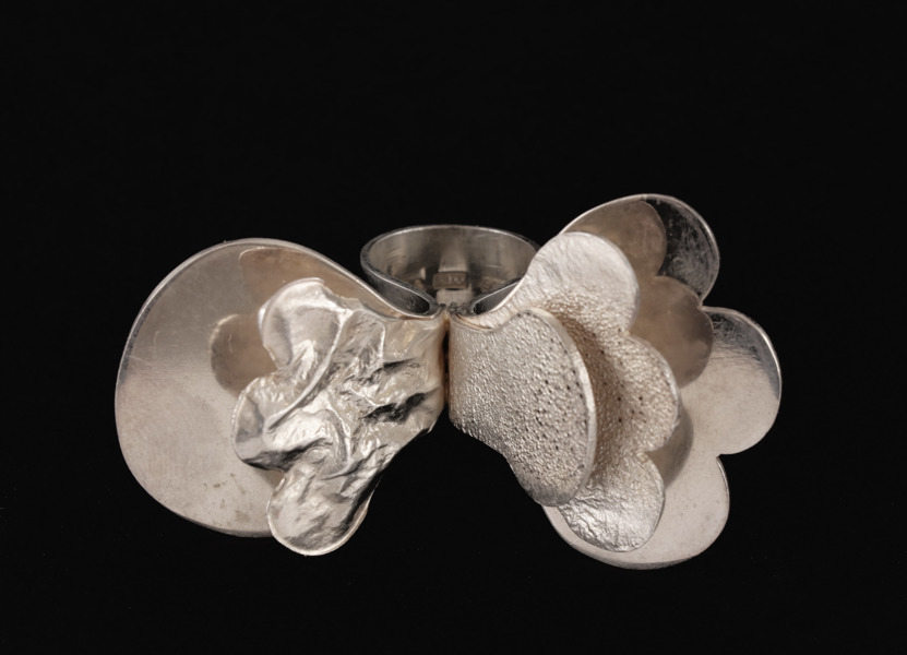 Ring i sterlingsilver, Berit Johansson, Orrefors, 1975