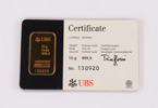 Guldtacka, 10g., UBS