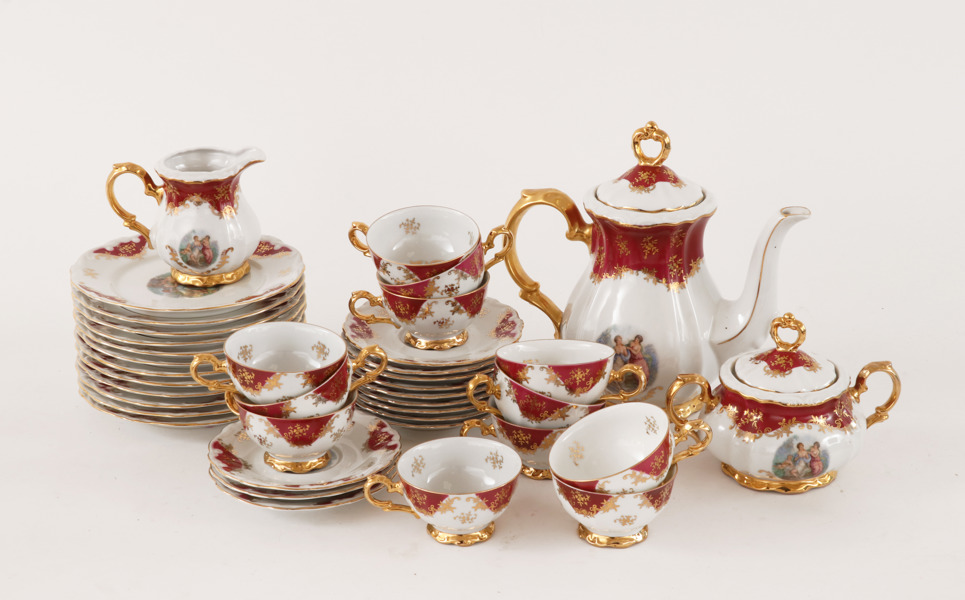 Kaffeservis, Bareuther, Tyskland