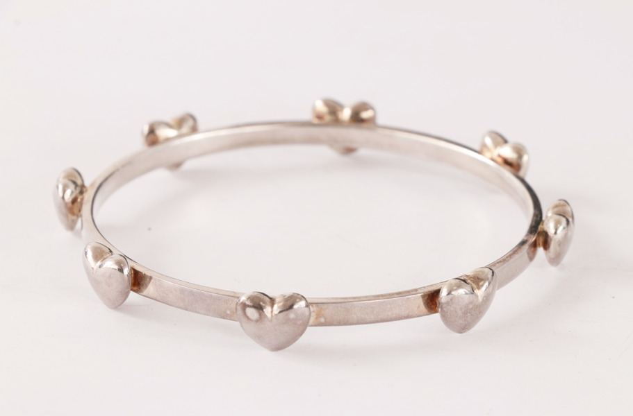 Armring i sterlingsilver, Lennse Andell