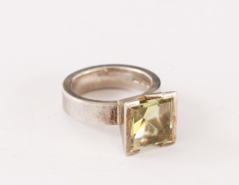 Ring i sterlingsilver, Lantz, Stockholm, 2010