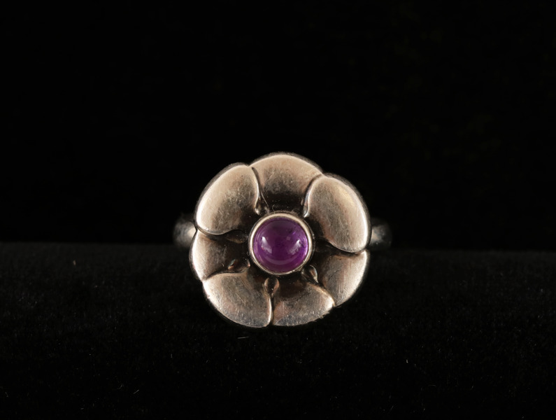 Ring i sterlingsilver, Georg Jensen, Danmark