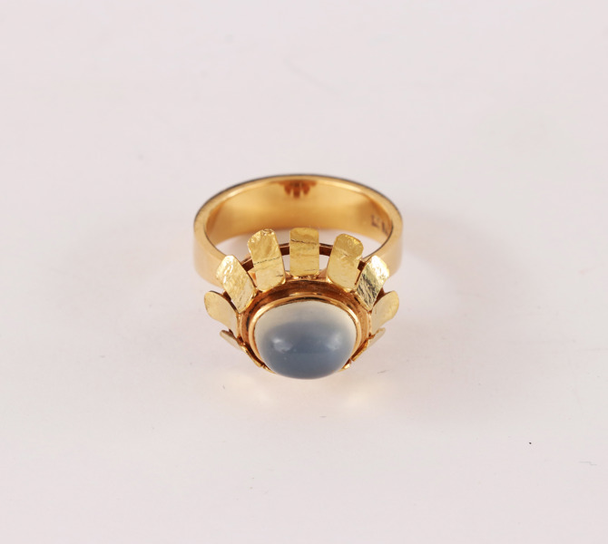 Ring i 18k, Claës E. Giertta, 1968