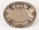 Skålfat i silver, rokokostil, Italien, 1900-tal
