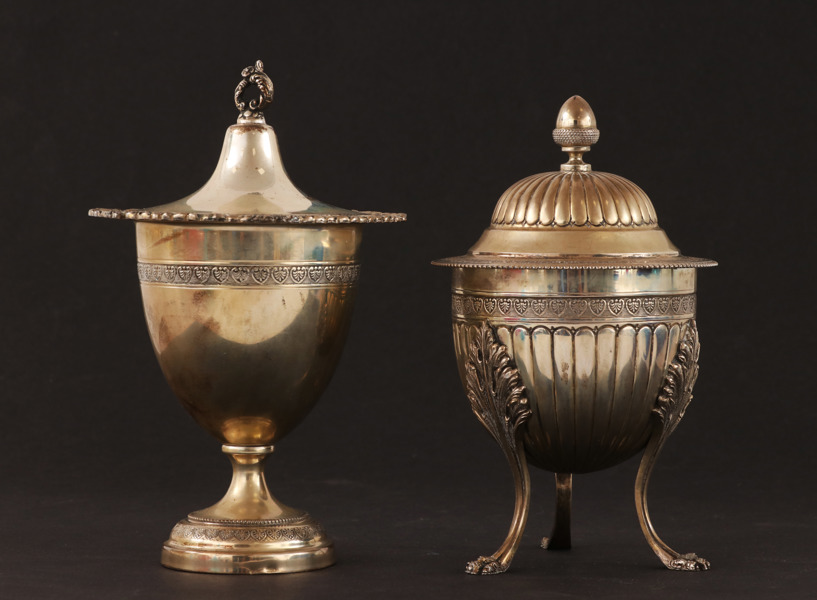 Lockburkar 2st, silver, 1900-tal