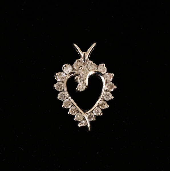 Hänge i 14k vitguld