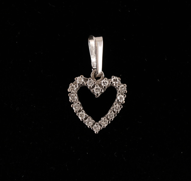 Hänge i 14k vitguld