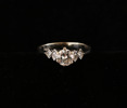 Ring i 14k vitguld