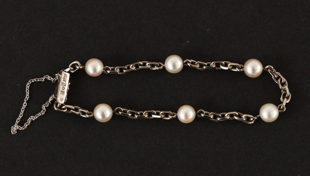 Armband i 18k vitguld, 1964