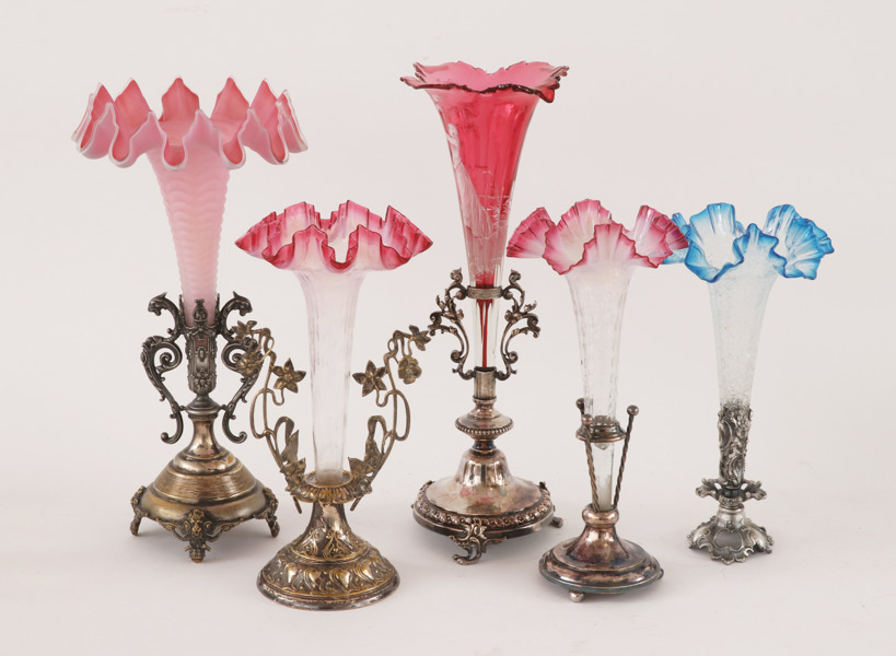 Strutvaser 5st, omkring år 1900