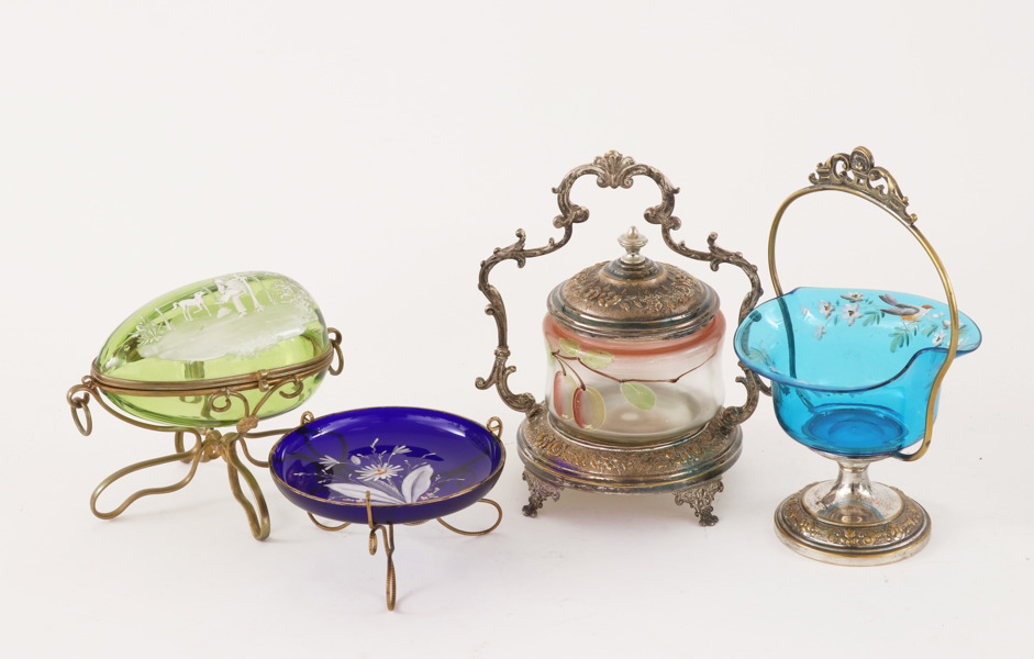 Glas 4 delar, omkring år 1900