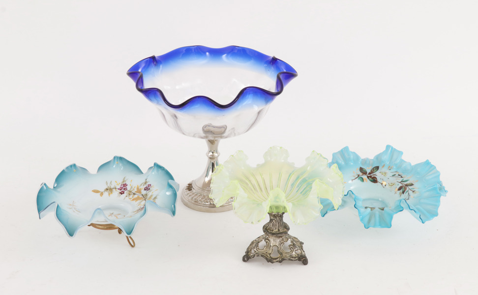 Glas 4 delar, omkring år 1900