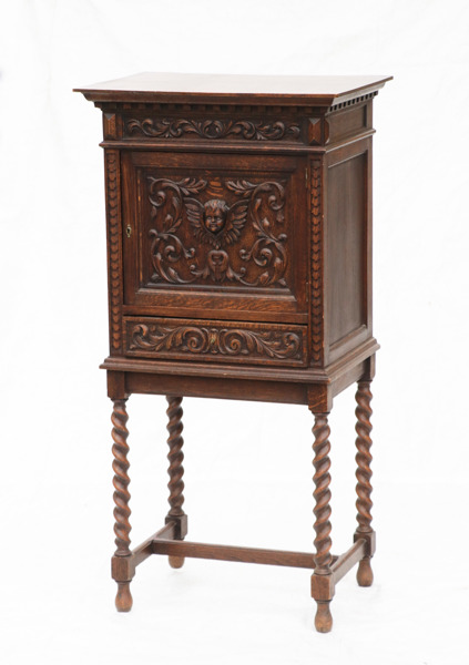 Skåp, barockstil, 1800-talets slut