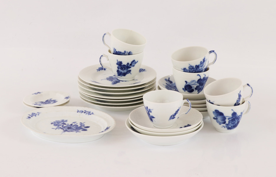 Servisdelar, "Blå blomster", Royal Copenhagen
