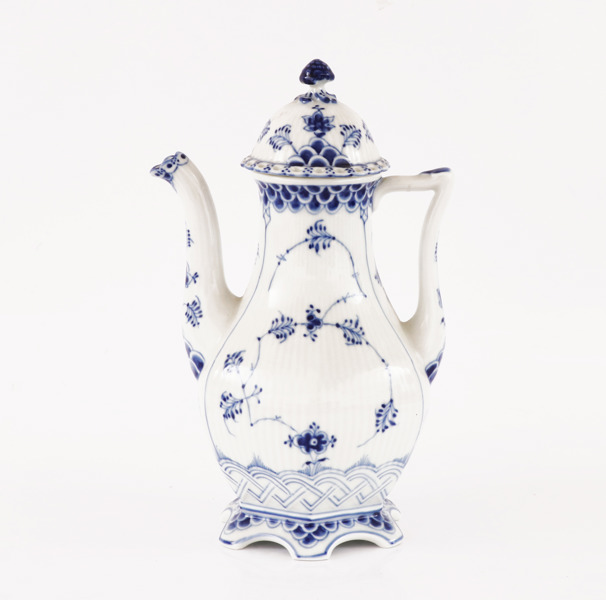 Kaffekanna, "Musselmalet", Royal Copenhagen, Danmark