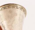 Bägare i silver, omkring 1700-talets mitt