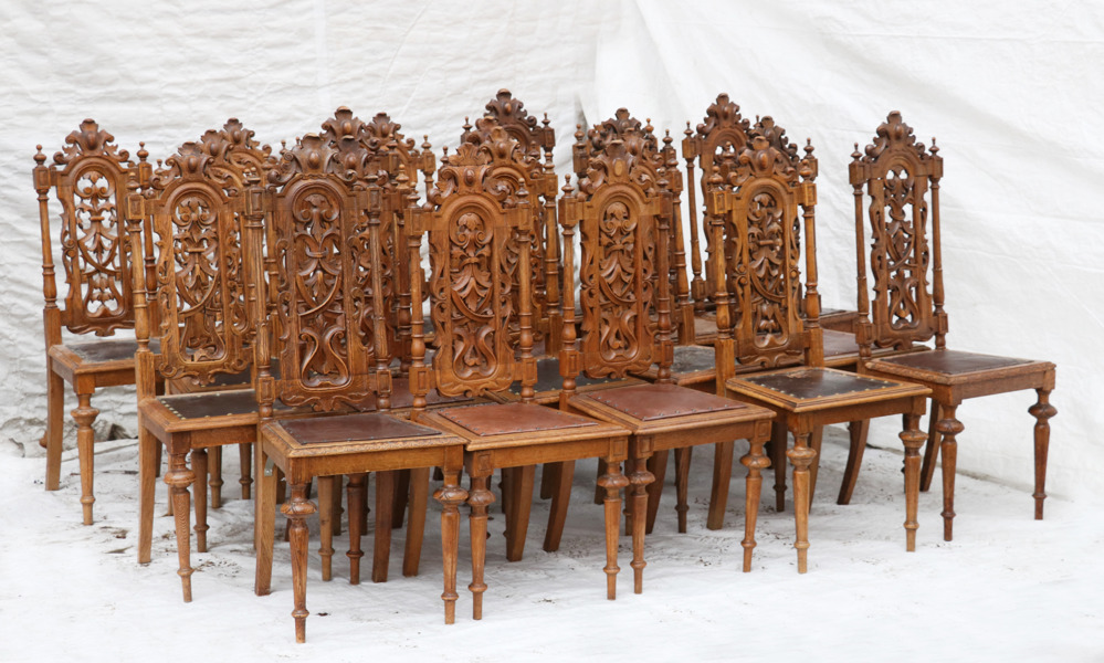 Stolar 20st, nyrenässans, 1800-talets slut