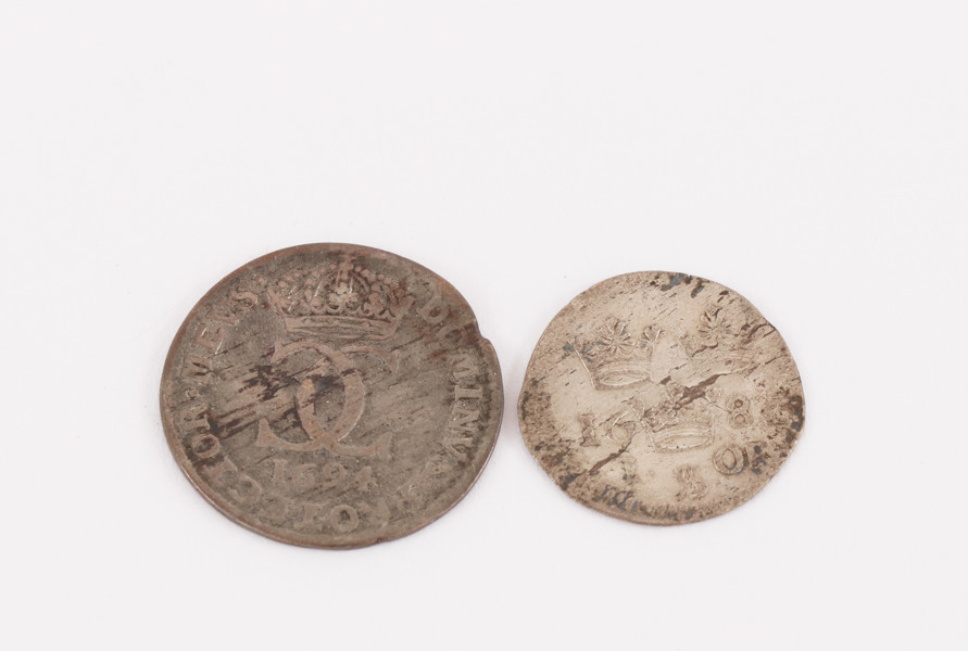 Silvermynt 2st, Sverige, 1600-tal
