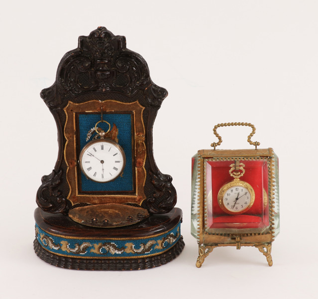 Fickursställ med fickur 2st