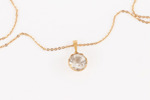 Halsband med hänge, 18k