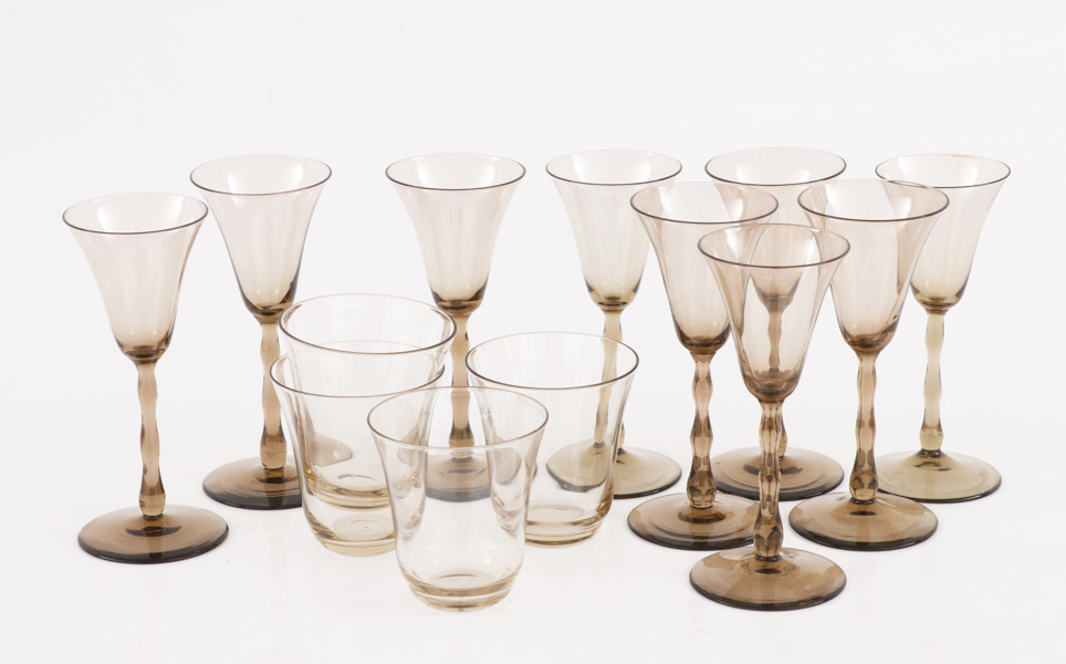 Glas 13 delar, 1900-talets första hälft