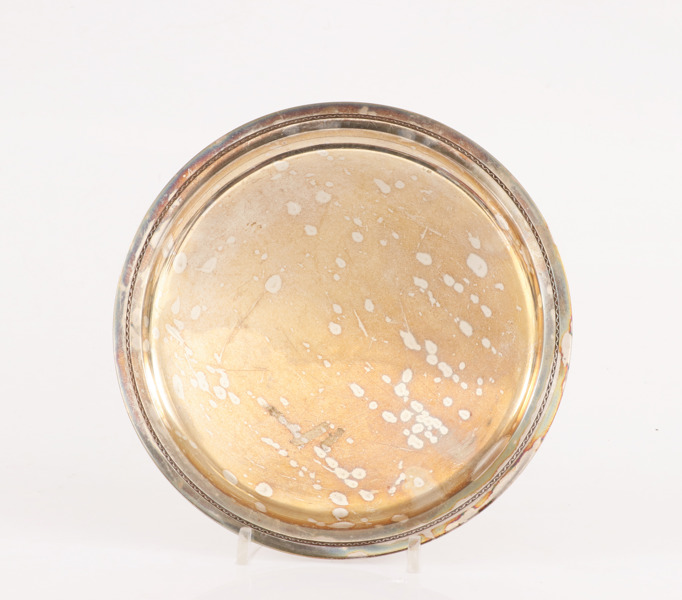 Bricka i sterlingsilver, Ateljé Borgila, 1946