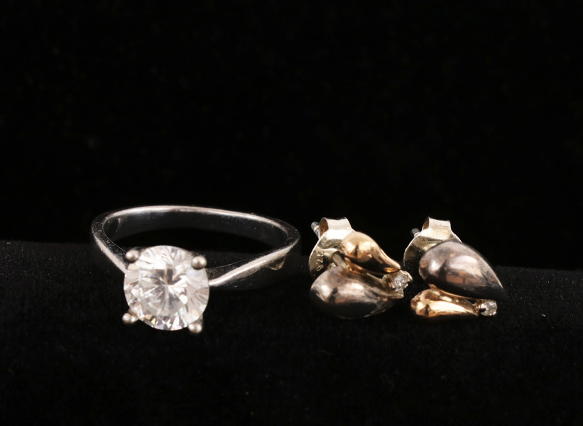 Smycken 3 delar, silver