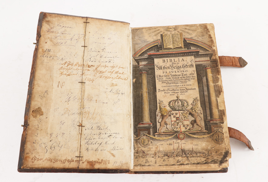 Karl X:s bibel, tryckt 1655