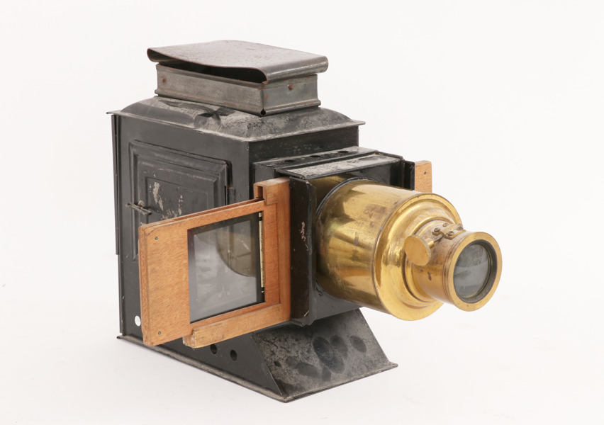 Lanterna magica, omkring år 1900