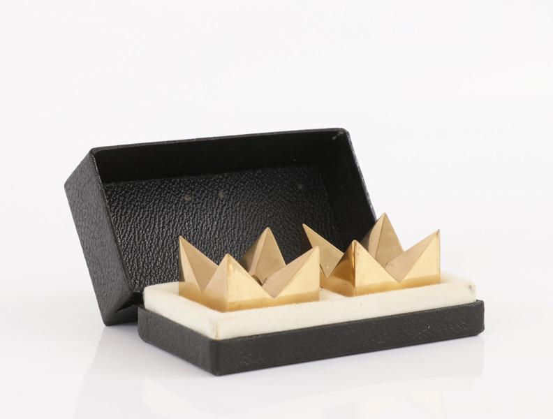 Ljusstakar ett par, "Kronan", Pierre Forsell för Skultuna