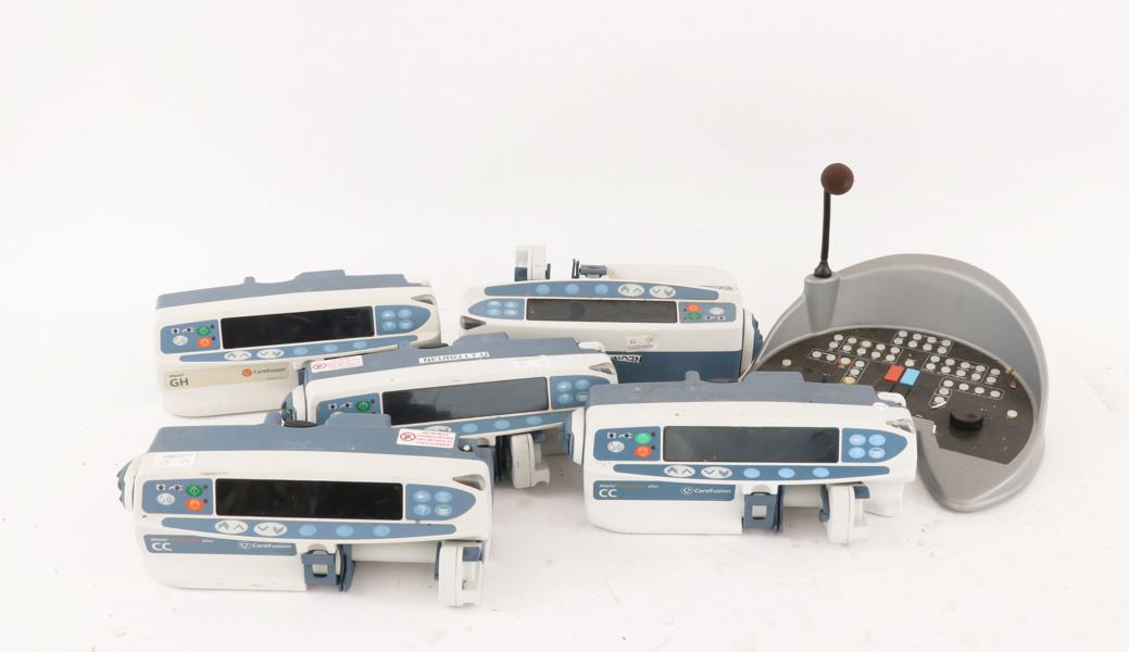 Sprutpumpar 5st Alaris samt mikrofonbord