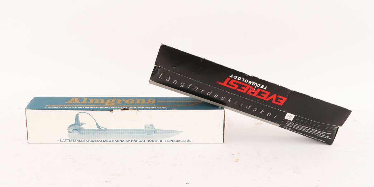 Långfärdsskridskor 2 par