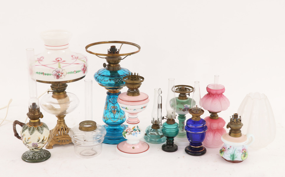 Parti fotogenlampor och delar