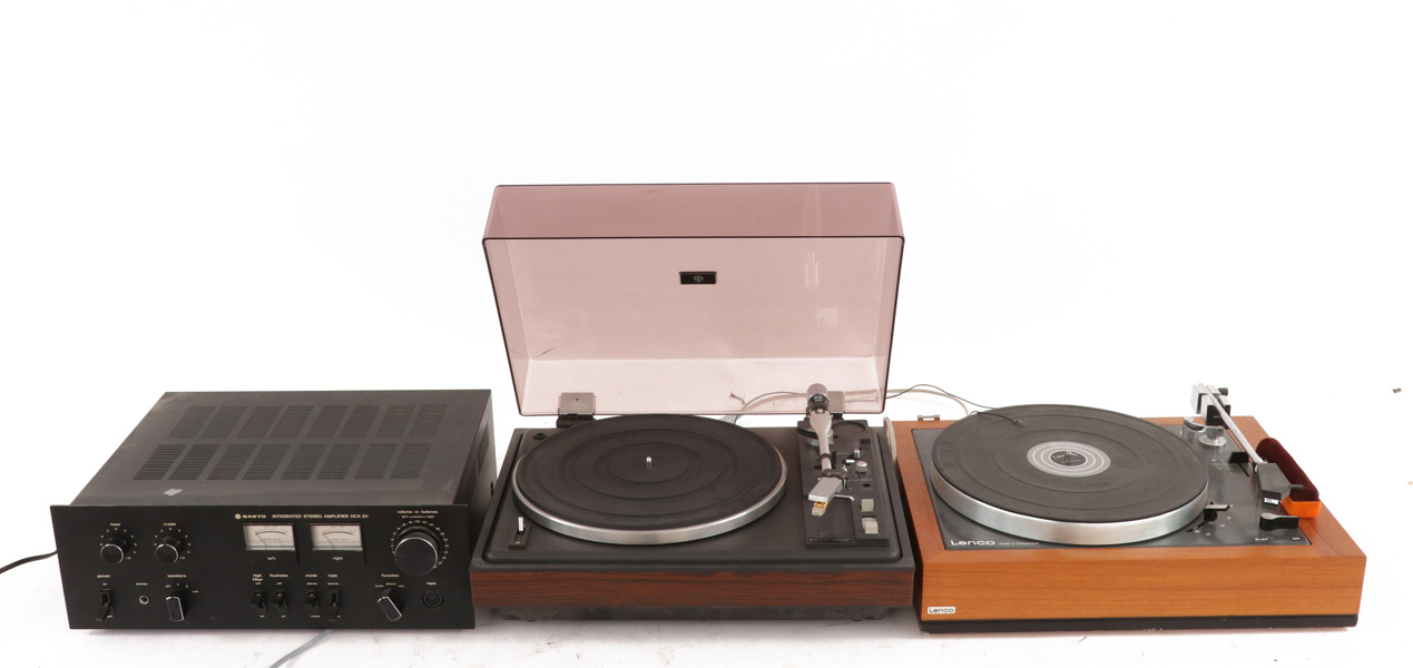 Ljudutrustning 3 delar