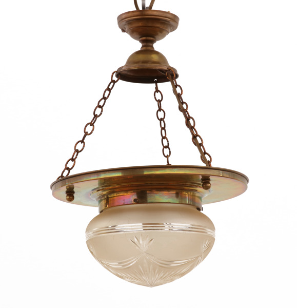 Taklampa, jugend, 1900-talets början