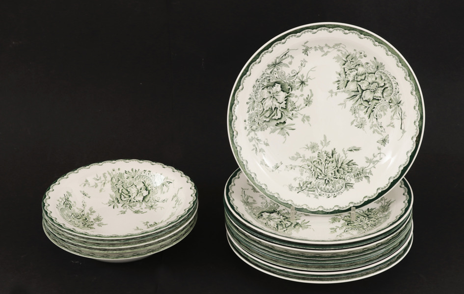 Matservisdelar, "Grön Anna", Rörstrand